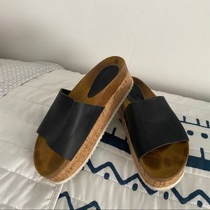 Zoriano platform sandals size 7